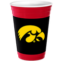 Iowa Hawkeyes Solo Cup Sleeve