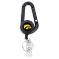 Iowa Hawkeyes Badge Reel Carabiner