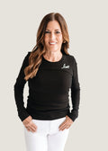 Iowa Hawkeyes Wren Ribbed Long Sleeve