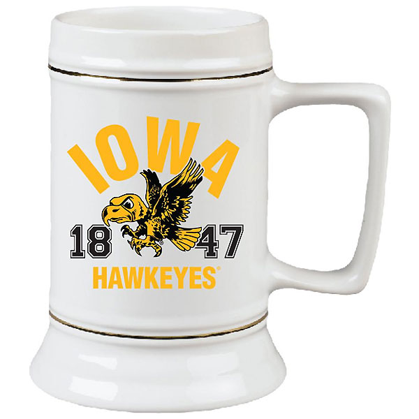 Iowa Hawkeyes 28 oz. Stein