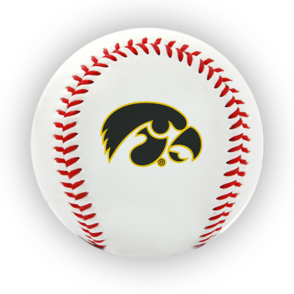 Iowa Hawkeyes Team Logo Baseball