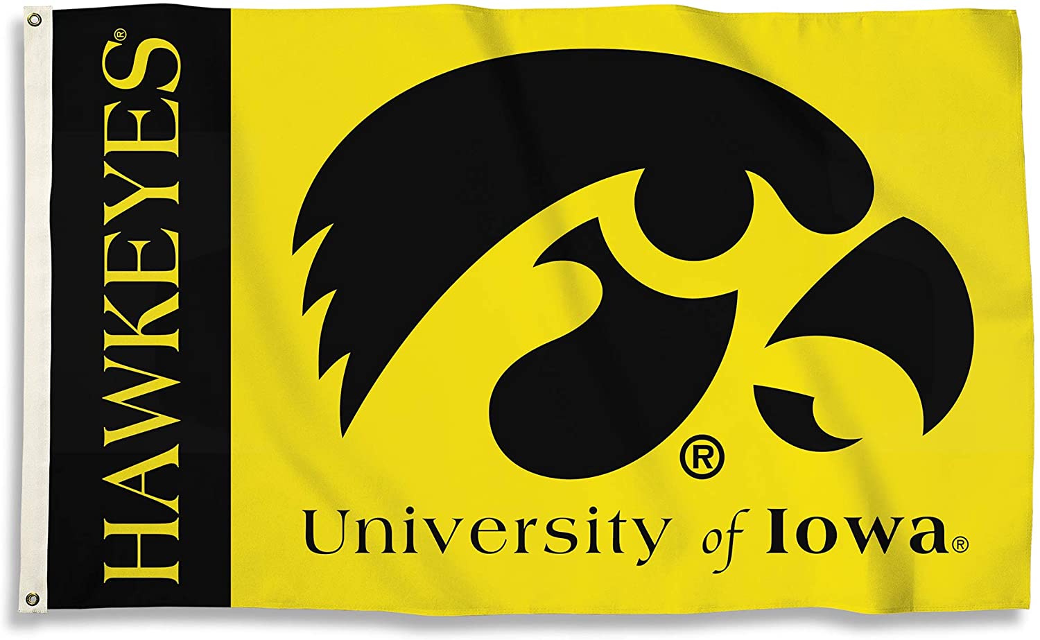 Iowa Hawkeyes 2-Sided 3’x5’ Flag