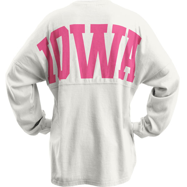 Iowa Hawkeyes Women's Big Time Sweeper Tee