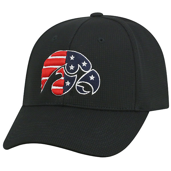 Iowa Hawkeyes Wrestling Patriotic Hat