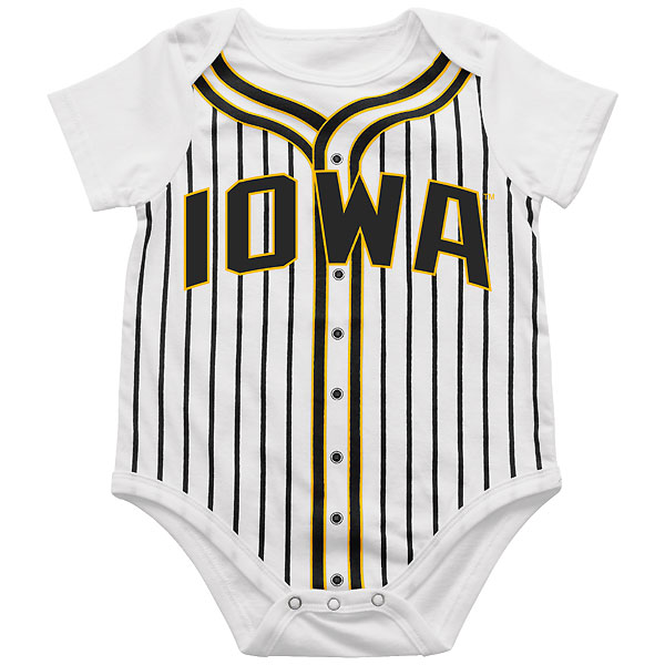 Iowa Hawkeyes Infant Fast Ball Onsie