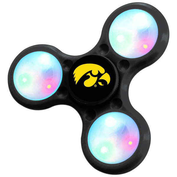 Iowa Hawkeyes LED Fidget Spinner