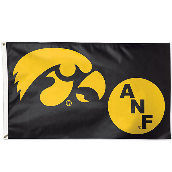 Iowa Hawkeyes ANF Flag