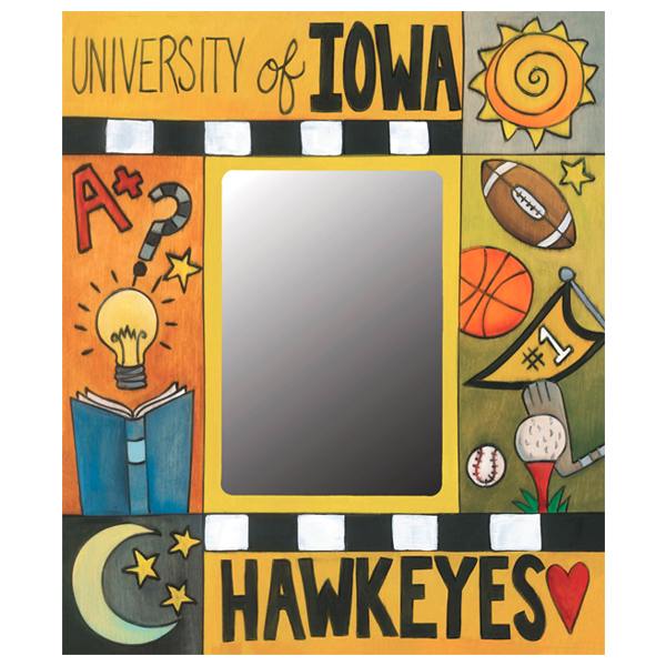 Iowa Hawkeyes Black & Gold Forever Picture Frame