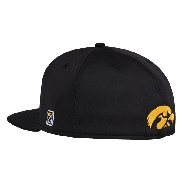 Iowa Hawkeyes Baseball Block Hat (On The Field Hat)