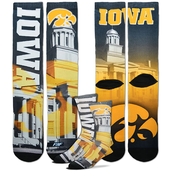 Iowa Hawkeyes Hometown Socks