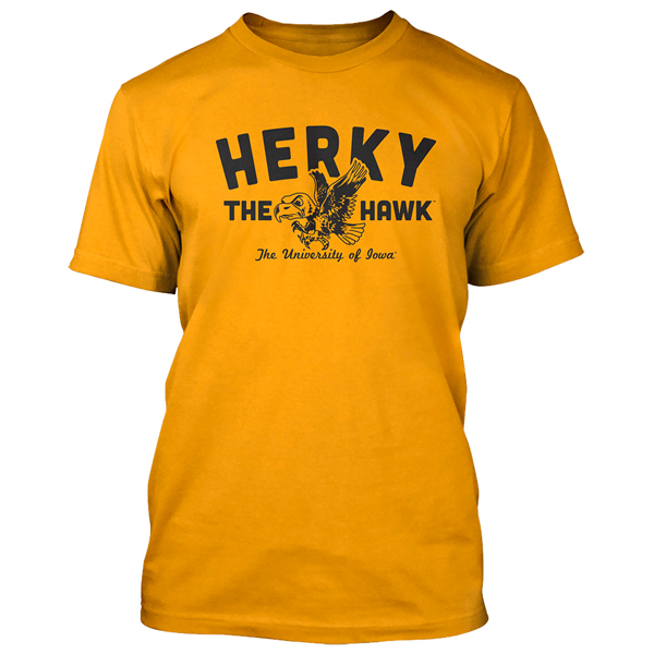 Iowa Hawkeyes Herky The Hawk Tee