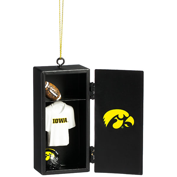 Iowa Hawkeyes Locker Ornament