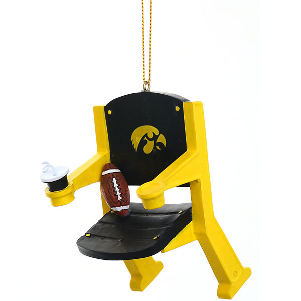 Iowa Hawkeyes Stadium Chair Ornament