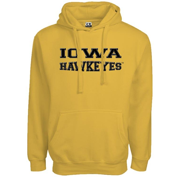Iowa Hawkeye Ginger Old Gold Sweat Hoodie
