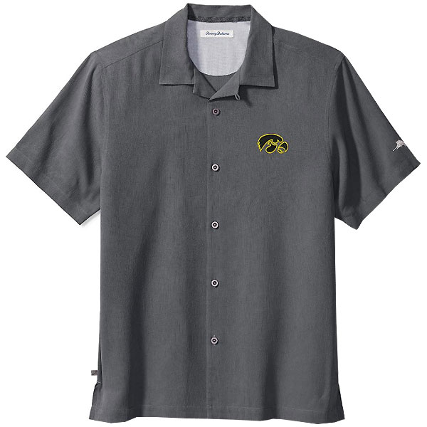 Iowa Hawkeyes Tropical Touchdown Camp Shirt