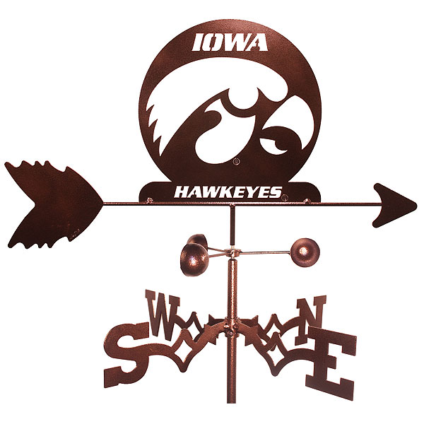 Iowa Hawkeyes Weathervane