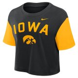 Iowa Hawkeyes Women's Colorblock Crop