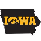 Iowa Hawkeyes State Magnet