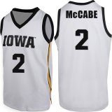 Iowa Hawkeyes McCabe #2 White Jersey