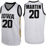 Iowa Hawkeyes Martin #20 White Jersey