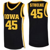Iowa Hawkeyes Stuelke #45 Black Jersey