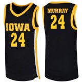 Iowa Hawkeyes Youth Murray #24 Black Jersey