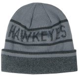 Iowa Hawkeyes Marled Text Stocking Cap