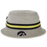 Iowa Hawkeyes Khaki Bucket Hat