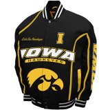 Iowa Hawkeyes Thrill Cotton Twill Jacket