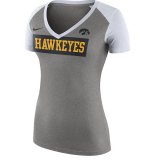 Iowa Hawkeyes Women's Tailgate Football Top