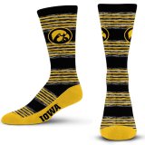 Iowa Hawkeyes Multi Stripe Socks