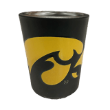 Iowa Hawkeyes Matte Collector Glass