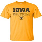 Iowa Hawkeyes Football Tee