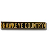Iowa Hawkeyes "Hawkeye Country" Street Sign