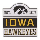 Iowa Hawkeyes Bumped Sign
