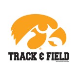 Iowa Hawkeyes Track & Field Decal