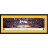 Iowa Hawkeyes Panoramic Picture - 2024 National Championship Tip-off - Deluxe Frame