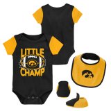 Iowa Hawkeyes Infant Little Champ Set