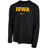Iowa Hawkeyes Youth Legend Team Issue Tee - Long Sleeve