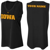 Iowa Hawkeyes Women's Custom Black Basketball Jersey