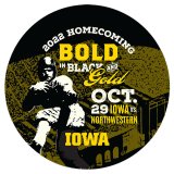 Iowa Hawkeyes 2022 Homecoming Button