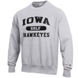 Iowa Hawkeyes Golf Reverse Weave Crew Sweat