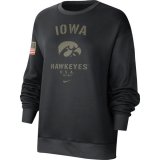 Iowa Hawkeyes Women's All Time Military Crew