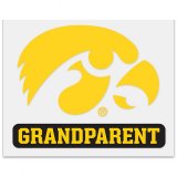 Iowa Hawkeyes Grandparent Decal