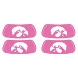 Iowa Hawkeyes Logo Eye Black - Pink (2 Pack)