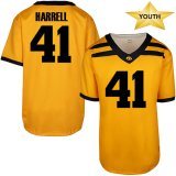 Iowa Hawkeyes Youth Harrell Gold Jersey