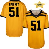 Iowa Hawkeyes Youth Gaffney Gold Jersey
