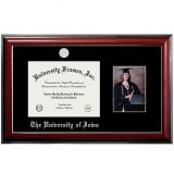 Iowa Hawkeyes Mahagony Diploma Frame - Photo