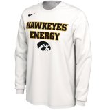 Iowa Hawkeyes Energy Bench Tee - Long Sleeve