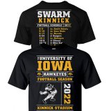 Iowa Hawkeyes 2022 Football Schedule Tee